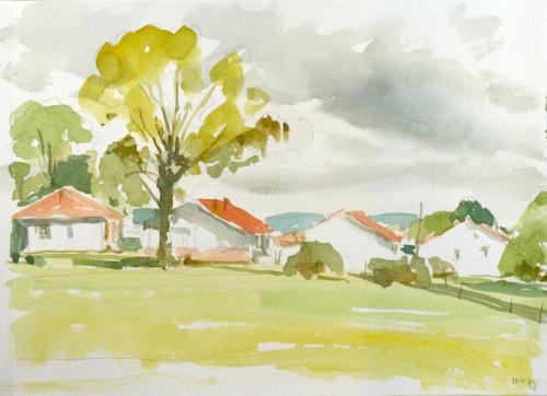Paisaje Parbayón - 21x29