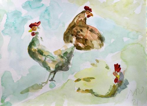 Gallinas - 21x29