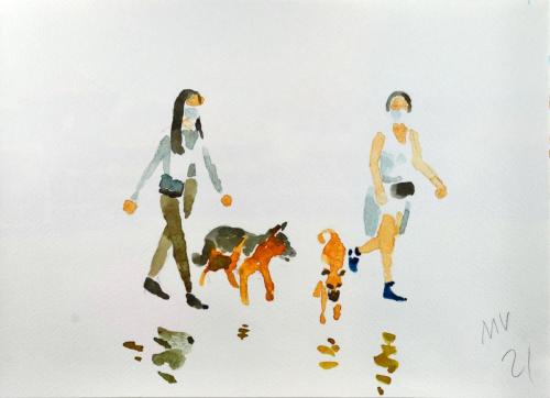  Mujeres y Perros - 21x29