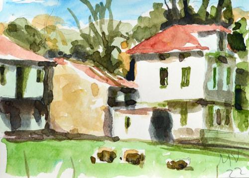 Casas Zurita y Ovejas - 21x14 