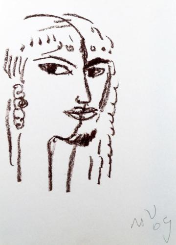 Gilgamesh 03 - 155x215 - Cera sobre papel