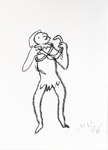 Libro de Buen Amor 04 - 155x215 - Carbón sobre papel