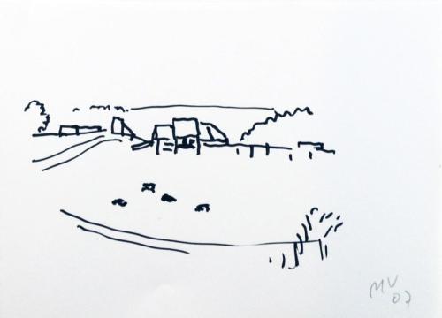 Paisajes 02 - 155x215 - Rotulador sobre papel