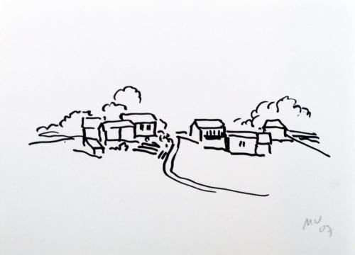 Paisajes 05 - 155x215 - Rotulador sobre papel