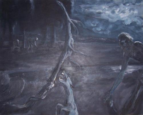 El pobre cazador 65x81 -1999