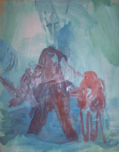 Piloto Perdido Yeti 92x73 - 2009