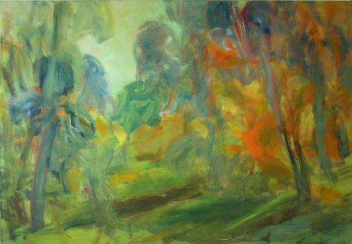Sendero en el Bosque 89x130 - 2002